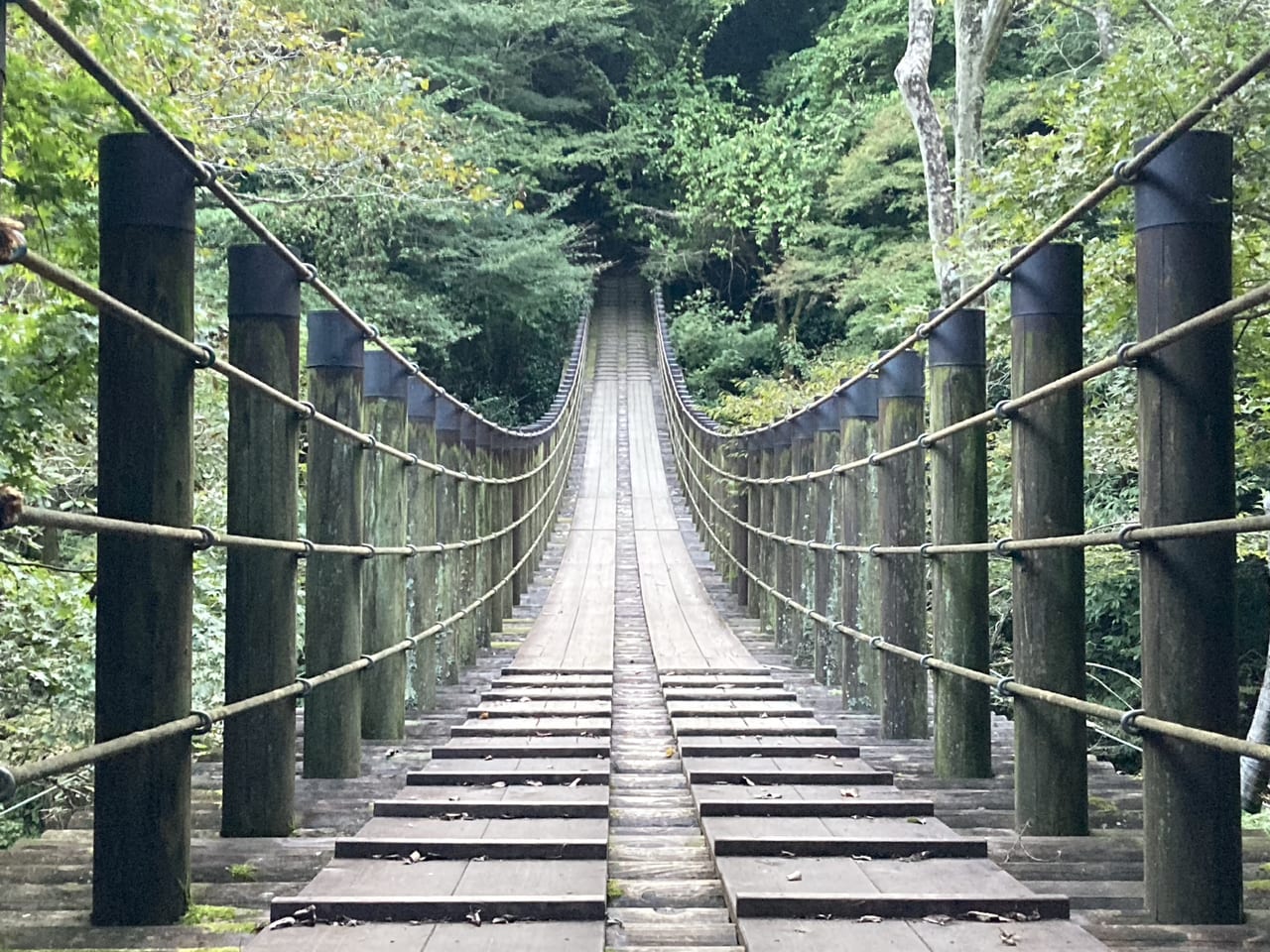 汐見滝吊り橋