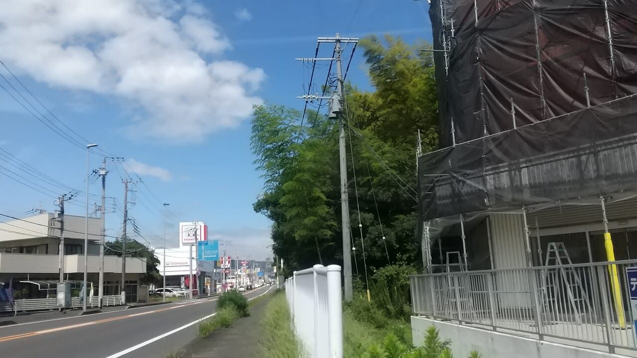 国道6号沿いにあるトーアマートの跡地