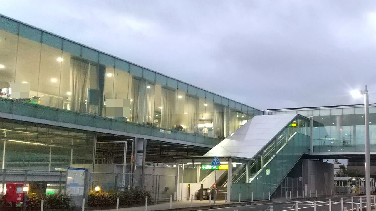 日立駅の海岸口側