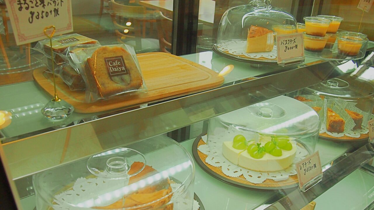 cafe daiyaのケーキ